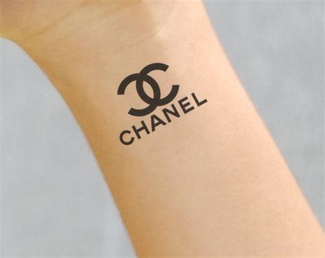 Temporary Chanel Tattoos 